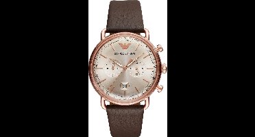 Emporio Armani herenhorloge rosekleurig