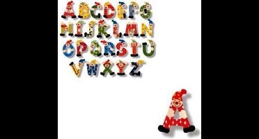 Houten naam letter A