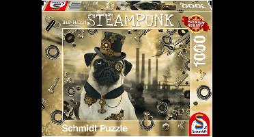 999 Games Puzzel Stem Punk Hond Karton 37 Cm 1000 Stukjes