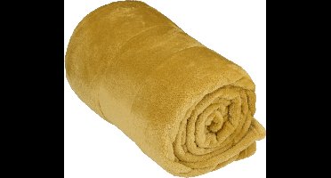 Arti Casa Fleece Deken 150 x 200 cm - Plaid - Super Zacht - Geel