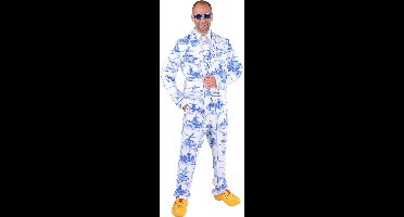 Delfts blauw Volendam pak heren
