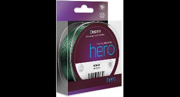 Delphin Hero 8 Braid - gevlochten vislijn - 117 meter - 0.12mm - 8.2kg