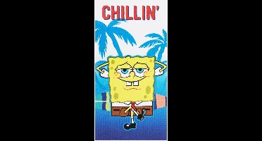 SpongeBob Strandlaken, Chillin' - 70 x 140 cm - Katoen