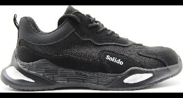 Solido Veiligheidsschoenen - Werkschoenen - Stalen Neus - Sneaker - Ademend en licht design - Maat 40