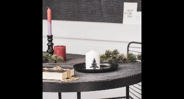HOUSEVITAMIN KAARSEN PINNEN SET- KERSTBOOM- ZWART