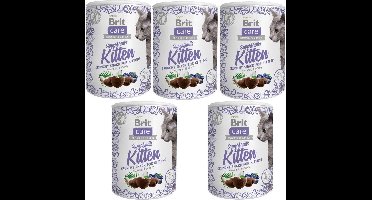 Brit Care Cat Snack Superfruits Kitten 5x100 gram