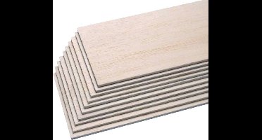 Pichler Modellbau Balsahout plank C6441 (l x b x h) 1000 x 100 x 2 mm 10 stuk(s)