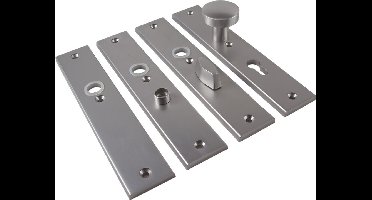 Ami Langschild - vrij/bezet - 251x50x8mm - WC 72/8 - aluminium F-1