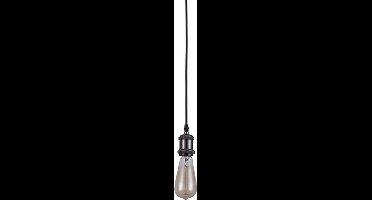 Vintage Hanglamp - Fitting E27 - Mat Zwart