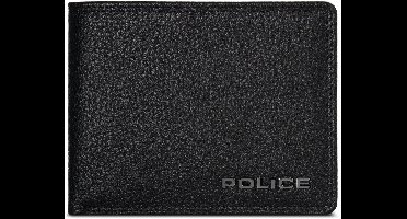 Police Portemonnee RFID-bescherming Leder 11.5 cm - Jongens - Horizontaal - black
