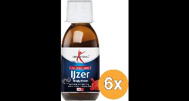 6x Lucovitaal Ijzer Bisglycinaat (200 ml)