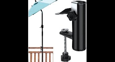 GELLDG Paraplustandaard Tuin - Sonnenschermhouder voor Buitengebruik - Geschikt voor Parasol met Diameter 3,8 cm - Metalen Standvoet 3,8x14 cm - Duurzame Buitenparasolhouder voor Balkon en Tuin