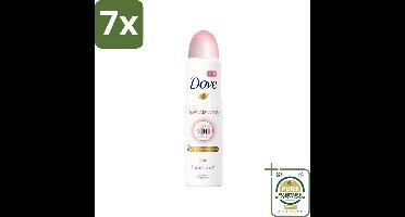 7 x Dove - Deodorant - Spray Invisible Care - Onzichtbare bescherming - 250 ml - Grootverpakking - Onzezichtbare Deodorant - Anti-transpirant Spray - Zweet En Geur Bescherming - Huidverzorging - Alcoholvrije Deodorant