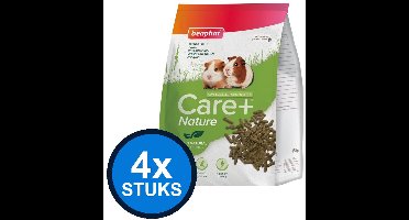 4x Beaphar - Care+ nature cavia 1,5kg - Knaagdierenvoer - 1.5 kg