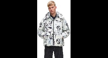 Karl Lagerfeld Jeans A4m15026 Puffer Jas Wit L Man