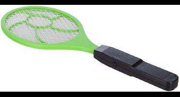 Atmosphera Elektrische vliegenmepper - groen - op batterijen - L44 cm