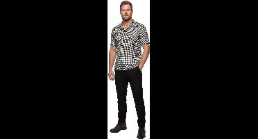 Polo Velvet Glitter Zilver - Jaren 80 en 90 Disco - Heren