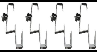 Vaillant Dakanker Set Typ P (4 st.) Alu voor de montage van 1x VFK 125, 0020123982