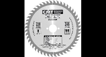 CMT 292.190.40E HW Cirkelzaagblad - 190 x 16 x 40T - Hout