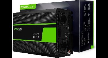 Omvormer 24V Naar 230V Zuivere Sinusgolf 3000W.