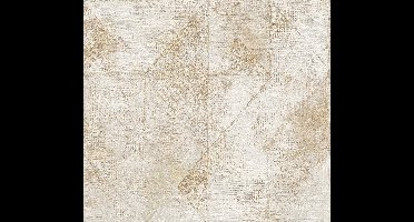 GRAFISCH BEHANG | Industrieel - crème goud - A.S. Création Profitex 2
