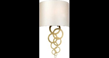 Elstead Lighting LED Wandlamp Curtis | 1X E27 Max 60W | Aged Brass