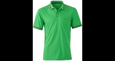 James and Nicholson Herenpolo shirt (Groen/koolstof Grijs)