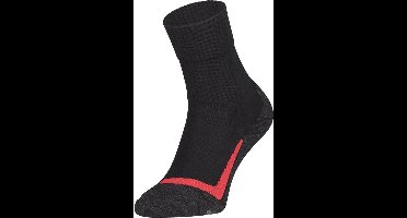 S12 Merino wollen wandelsokken – Black – 39-42
