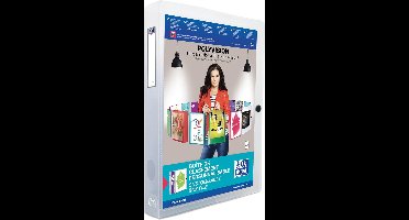Verzamelbox Oxford Polyvision 40mm 0.7mm PP transparant - 8 stuks