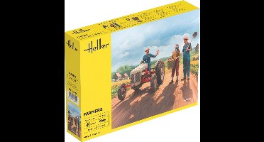 Heller Modelbouwpakket Diorama - 82752 Boeren voor Diorama - 3 Figuren Plastic - 1:24 - Modelbouw