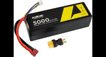 Amewi LiPo accupack 11.1 V Aantal cellen: 2 Hardcase T-bussen