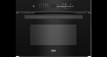 Beko BBCW13400DX | Inbouw oven met magetron | 45 cm | Zwart