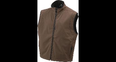 James and Nicholson Heren Waterdichte Softshell Vest (Bruin)