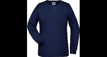 James and Nicholson Dames/dames Raglan Sweatshirt met lange mouwen (Marine)