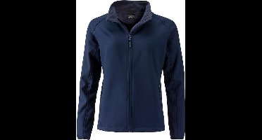 James and Nicholson Dames/dames Promo Softshell Jacket (Marine/Navy)