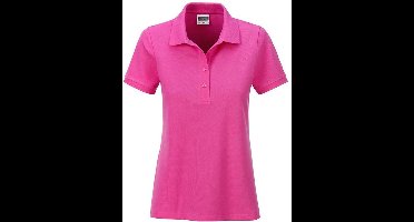 James and Nicholson Vrouwen/dames Basic Polo (Roze)