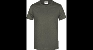 James And Nicholson Heren Basis T-Shirt (Donkergrijs)