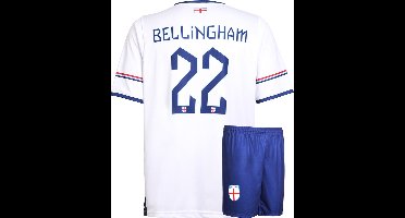 Engeland Voetbaltenue Bellingham Thuis - Voetbal Tenue Kinderen - Shirt en Broekje - Jongens en Meisjes - Volwassenen - Heren en Dames - Maat 128