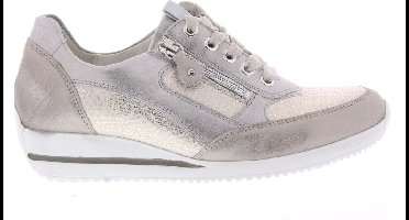 Dames Veterschoenen Waldlaufer Himona Stein Taupe Platina - Maat 4
