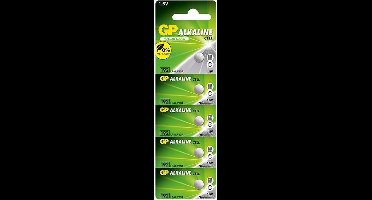 LR41 Knoopcel Alkaline 1.5 V GP Batteries GP192F / LR41 5 stuk(s)