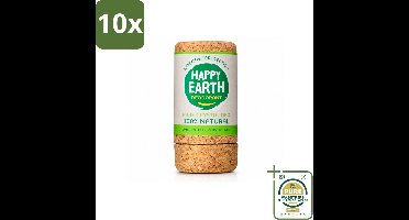 10 x Happy Earth – Deodorant Crystal – 100% Natuurlijk Unscented – 90 g - Wasstrips - Geurloze Deodorant - Hypoallergene Deodorant - Kristal Deodorant - Natuurlijke Deodorant - Gevoelige Huid