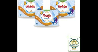 3 x Robijn - Stralend Wit - 3-in-1 Wascapsules - Houdt Langdurig Wit - 40 Wascapsules - Wasstrips - Wit Was - Wascapsules - Was Reiniging - Was Verzorging - Was Geur