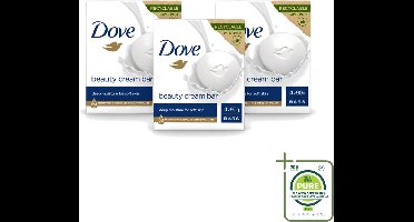 3 x Dove Original - Zeep - Beauty Cream Bar - 360 g - Grootverpakking - Vaatwasstrips - Zachte Reiniging - Gezichtszeep - Huidverzorging - Zeepbar - Dagelijks Gebruik