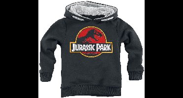Jurassic Park Kids - Classic Logo Unisex Trui met capuchon - zwart - 140
