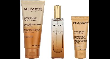Nuxe Parfum Prodigieux Set 160 ml - Shower Oil 100ml/Parfum Spray 30ml/Body Lotion 30ml