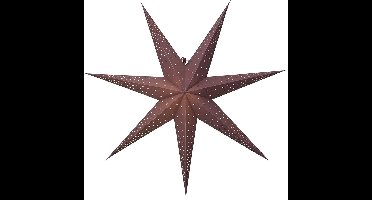 Star Papierster Point 80 cm - Rood, Klassieke Kerstdecoratie voor Binnen, Perfect voor Raam, Boom, Tafel of Wandversiering, Sfeervol en Traditioneel voor Feestdagen en Winterse Sfeer