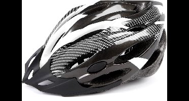Mirage Allround Fietshelm - Maat S/M (54 t/m 58 CM) - Zwart / Wit