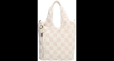 Beagles Foz Shopper - Schoudertas - Crossbody - Teddy - Tote Bag - Dames Tas - Crème