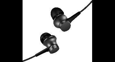 XIAOMI Piston Basic Edition 3.5mm In-ear Oortjes / Oordopjes / Headset / Headphones / Hoofdtelefoon / Koptelefoon / Earbuds met Microfoon en Line-in Control - Zwart