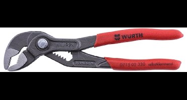 Wurth - Waterpomptang, drukknopverstelling - Waterpomptang DIN ISO 8976